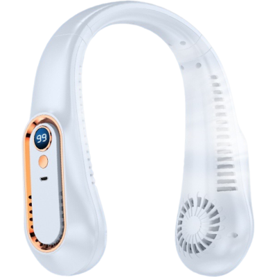 OEM Mini Ventilatore Da Collo Portatile Senza Pale, Ricaricabile Tramite Usb, Silenzioso E Anti-pizzicamento, Con Display Digitale E Porta Usb. OEM Mini Ventilatore Da Collo Portatile Senza Pale, Ricaricabile Tramite Usb, Silenzioso E Anti-pizzicamento, Con Display Digitale E Porta Usb.