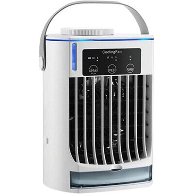 OEM Mini Ventilatore Da Tavolo Usb-c Con Nebulizzatore. Silenzioso E Portatile. Adatto Per Casa E Ufficio. - Crezuo OEM Mini Ventilatore Da Tavolo Usb-c Con Nebulizzatore. Silenzioso E Portatile. Adatto Per Casa E Ufficio. - Crezuo