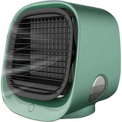 OEM Raffrescatore D'Aria Portatile, Mini Umidificatore (3 Velocità), Ventilatore Da Scrivania Usb, Condizionatore D'Aria Per Casa E Ufficio (verde) OEM Raffrescatore D'Aria Portatile, Mini Umidificatore (3 Velocità), Ventilatore Da Scrivania Usb, Condizionatore D'Aria Per Casa E Ufficio (verde)