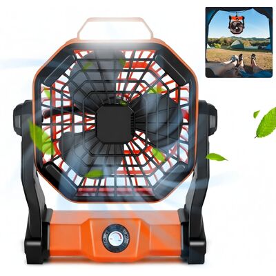 OEM Ventilatore Da Campeggio Portatile Ricaricabile Con Luce E Gancio, Ventilatore Wireless 2 In 1 Per Tenda E Ventilatore Da Scrivania Usb, Batteria Da 5200 Mah OEM Ventilatore Da Campeggio Portatile Ricaricabile Con Luce E Gancio, Ventilatore Wireless 2 In 1 Per Tenda E Ventilatore Da Scrivania Usb, Batteria Da 5200 Mah