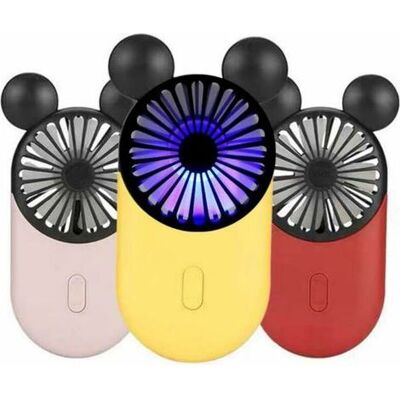 OEM Mini Ventilatore Personale Carino, 3 Velocità Regolabili, Supporto Portatile, Per Attività In Interni Ed Esterni, Set Di 3 Simpatici Topolini (rosso + Rosa + Giallo) OEM Mini Ventilatore Personale Carino, 3 Velocità Regolabili, Supporto Portatile, Per Attività In Interni Ed Esterni, Set Di 3 Simpatici Topolini (rosso + Rosa + Giallo)