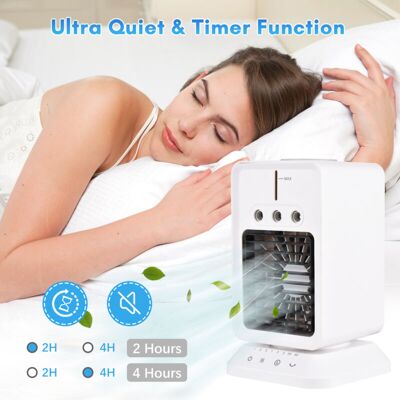 OEM Mini Condizionatore D'Aria Usb, Ventilatore, Umidificatore, 3 Velocità Regolabili, Timer, Per Ufficio, Camera Da Letto, Campeggio - Altro OEM Mini Condizionatore D'Aria Usb, Ventilatore, Umidificatore, 3 Velocità Regolabili, Timer, Per Ufficio, Camera Da Letto, Campeggio - Altro