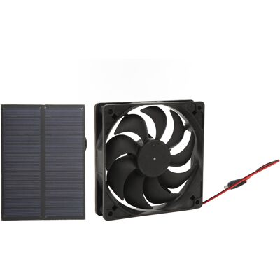 OEM Kit Ventilatore Solare Da Esterno In Silicio Monocristallino Per Roulotte, Camper, Servizi Igienici E Cucce Per Animali, 12v, 3w OEM Kit Ventilatore Solare Da Esterno In Silicio Monocristallino Per Roulotte, Camper, Servizi Igienici E Cucce Per Animali, 12v, 3w