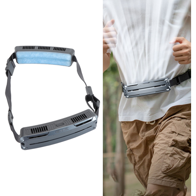 OEM Ventilatore A Nastro Multifunzionale Con 3 Velocità Regolabili, Impacco Di Ghiaccio, Ampio Angolo Di Ventilazione, Ideale Per Sport All'aria Aperta, Colore Grigio Argento. OEM Ventilatore A Nastro Multifunzionale Con 3 Velocità Regolabili, Impacco Di Ghiaccio, Ampio Angolo Di Ventilazione, Ideale Per Sport All'aria Aperta, Colore Grigio Argento.