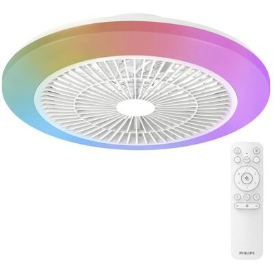 Philips Led Amigo Ventilatore Da Soffitto 40 W Con Telecomando, Dimmerabile Philips Led Amigo Ventilatore Da Soffitto 40 W Con Telecomando, Dimmerabile