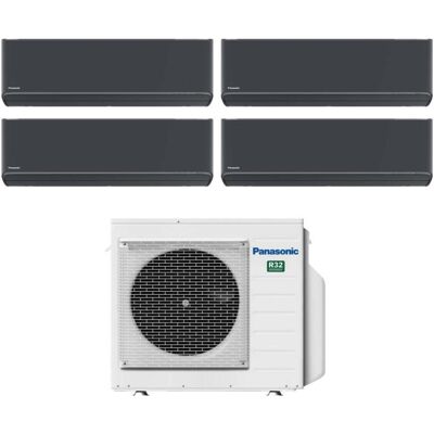 Panasonic Condizionatore Etherea Dark 6.8 Kw Raffreddamento 8.5 Kw Riscaldamento Panasonic Condizionatore Etherea Dark 6.8 Kw Raffreddamento 8.5 Kw Riscaldamento