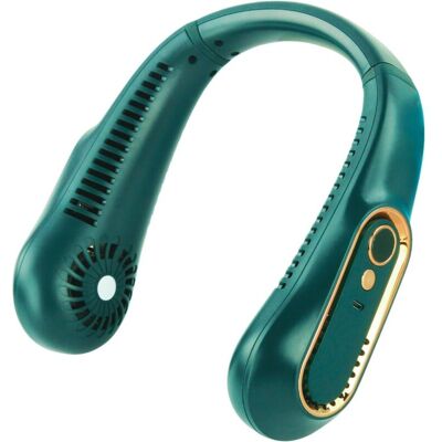 OEM Ventilatore Da Collo Portatile Senza Pale, Ricaricabile, Con Display Digitale E Piastra Di Raffreddamento – Verde OEM Ventilatore Da Collo Portatile Senza Pale, Ricaricabile, Con Display Digitale E Piastra Di Raffreddamento – Verde