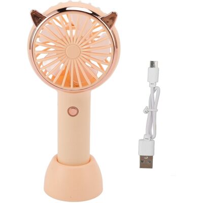OEM Ventilatore Portatile A Forma Di Orecchie Di Gatto, 3 Velocità, Ricarica Usb, Mini, Giallo, Ideale Per Attività All'aperto E Viaggi. OEM Ventilatore Portatile A Forma Di Orecchie Di Gatto, 3 Velocità, Ricarica Usb, Mini, Giallo, Ideale Per Attività All'aperto E Viaggi.