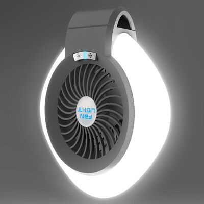 OEM Ventilatore Da Campeggio Portatile Con Lampada Integrata, Lampada Da Ufficio, Illuminazione Led Regolabile, Velocità Di Ventilazione Faible, Ricaricabile. OEM Ventilatore Da Campeggio Portatile Con Lampada Integrata, Lampada Da Ufficio, Illuminazione Led Regolabile, Velocità Di Ventilazione Faible, Ricaricabile.