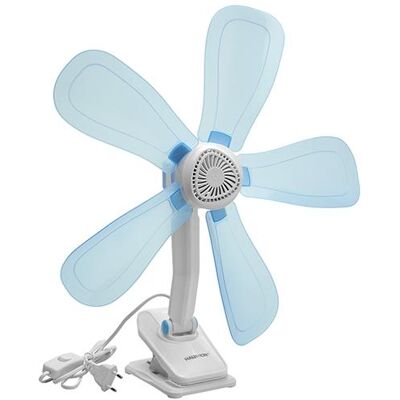 MAURER Ventilatore Da Tavolo C/clip “plumbago” 1vel MAURER Ventilatore Da Tavolo C/clip “plumbago” 1vel