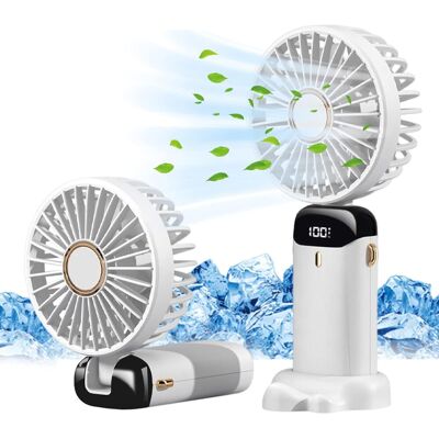 OEM Ventilatore Portatile, Ventole Portatili Usb Ricaricabili Con 5 Velocità, Mini Ventilatore Alimentato A Batteria, Ventole Da Tavolo Pieghevoli Con Display Led Per Casa, Ufficio, Camera Da Letto, Viagg OEM Ventilatore Portatile, Ventole Portatili Usb Ricaricabili Con 5 Velocità, Mini Ventilatore Alimentato A Batteria, Ventole Da Tavolo Pieghevoli Con Display Led Per Casa, Ufficio, Camera Da Letto, Viagg