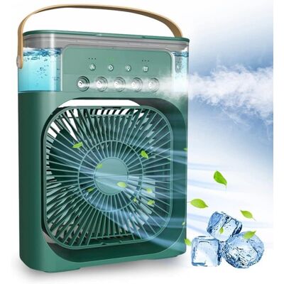 OEM Ventilatore Condizionatore Portatile, Mini Raffrescatore Evaporativo 4 In 1 Con Funzione Di Nebulizzazione Dell'acqua, Raffrescatore Evaporativo A Tre Velocità. OEM Ventilatore Condizionatore Portatile, Mini Raffrescatore Evaporativo 4 In 1 Con Funzione Di Nebulizzazione Dell'acqua, Raffrescatore Evaporativo A Tre Velocità.