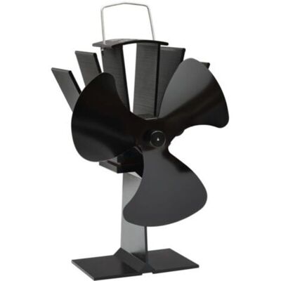 OEM Ventilatore Da Stufa Crezuo A 3 Pale, Alimentato A Calore - Nero OEM Ventilatore Da Stufa Crezuo A 3 Pale, Alimentato A Calore - Nero