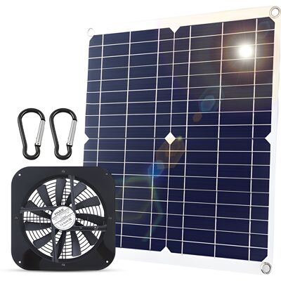 OEM Ventilatore Solare Da 20 W - Ventilatore Di Scarico Impermeabile Con Pannello Solare Usb, Flusso D'Aria Rapido, Kit Per Esterni Per Pollai, Serre, Casette Da Giardino, Ricoveri Per Animali E Finestre. OEM Ventilatore Solare Da 20 W - Ventilatore Di Scarico Impermeabile Con Pannello Solare Usb, Flusso D'Aria Rapido, Kit Per Esterni Per Pollai, Serre, Casette Da Giardino, Ricoveri Per Animali E Finestre.