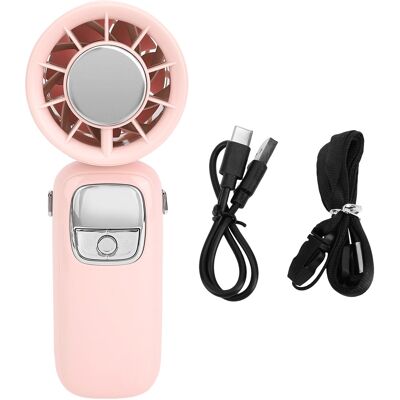 OEM Ventola Turbo A 100 Velocità, Raffreddamento Intenso, Pieghevole, Da Appendere Al Collo, Mini Display A Led (rosa) OEM Ventola Turbo A 100 Velocità, Raffreddamento Intenso, Pieghevole, Da Appendere Al Collo, Mini Display A Led (rosa)