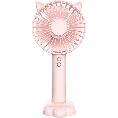 OEM Mini Ventilatore Portatile Ricaricabile, 3 Velocità Di Ventilazione, Livello Sonoro Debole, Lampada D'Ambiente Integrata, Lunga Autonomia, Rosa OEM Mini Ventilatore Portatile Ricaricabile, 3 Velocità Di Ventilazione, Livello Sonoro Debole, Lampada D'Ambiente Integrata, Lunga Autonomia, Rosa