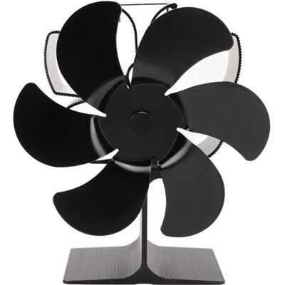 OEM Ventilatore Per Stufa, 6 Pale, Ventilatore Per Camino, Potenza Termica, Resistente Alle Alte Temperature, Risparmio Energetico, Nero OEM Ventilatore Per Stufa, 6 Pale, Ventilatore Per Camino, Potenza Termica, Resistente Alle Alte Temperature, Risparmio Energetico, Nero