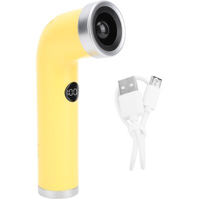 OEM Ventilatore Portatile Senza Pale, Ricaricabile Tramite Usb-c, Con Display Digitale, Di Piccole Dimensioni, Ideale Per Viaggi E Attività All'aperto (giallo). OEM Ventilatore Portatile Senza Pale, Ricaricabile Tramite Usb-c, Con Display Digitale, Di Piccole Dimensioni, Ideale Per Viaggi E Attività All'aperto (giallo).