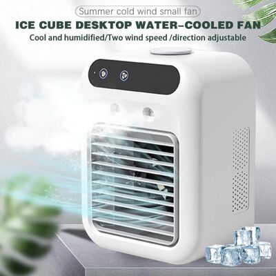 OEM Mini Refrigeratore D'Acqua Portatile Con Serbatoio Da 500 Ml, Alimentazione Usb, 2 Velocità Della Ventola, 2 Ore Di Autonomia Della Batteria - Altro OEM Mini Refrigeratore D'Acqua Portatile Con Serbatoio Da 500 Ml, Alimentazione Usb, 2 Velocità Della Ventola, 2 Ore Di Autonomia Della Batteria - Altro