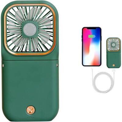OEM Ventilatore Portatile, Funzione Di Ricarica Usb, Mini Ventilatore Da Tavolo, Batteria Da 3000 Mah, Utilizzabile Anche Come Power Bank - Crezuo OEM Ventilatore Portatile, Funzione Di Ricarica Usb, Mini Ventilatore Da Tavolo, Batteria Da 3000 Mah, Utilizzabile Anche Come Power Bank - Crezuo