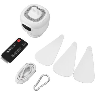 OEM Ventilatore Da Campeggio Ricaricabile Con Batteria Da 8000 Mah, Pale Rimovibili, Telecomando E 3 Velocità. Ventilatore Portatile Per Tenda, Ideale Per Viaggi E Attività All'aperto. OEM Ventilatore Da Campeggio Ricaricabile Con Batteria Da 8000 Mah, Pale Rimovibili, Telecomando E 3 Velocità. Ventilatore Portatile Per Tenda, Ideale Per Viaggi E Attività All'aperto.