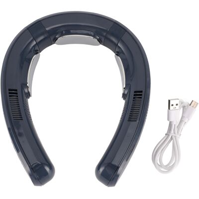 VISTRECK Condizionatore D'Aria Portatile, Ventilatore Da Collo, A Stato Solido, Raffreddamento Senza Pale, 6000 Mah, Riscaldamento, Ricaricabile, Silenzioso, Display Digitale, Per Uso Interno Ed Esterno, Blu N VISTRECK Condizionatore D'Aria Portatile, Ventilatore Da Collo, A Stato Solido, Raffreddamento Senza Pale, 6000 Mah, Riscaldamento, Ricaricabile, Silenzioso, Display Digitale, Per Uso Interno Ed Esterno, Blu N