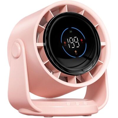 OEM Ventilatore Multifunzione, Potente Ventilatore Con Display Digitale Da 4000 Mah, Finitura Abs, Perfetto Per Ufficio, Viaggi E Uso Interno (rosa) -crezuo OEM Ventilatore Multifunzione, Potente Ventilatore Con Display Digitale Da 4000 Mah, Finitura Abs, Perfetto Per Ufficio, Viaggi E Uso Interno (rosa) -crezuo