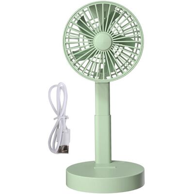 OEM Ventilatore Telescopico Usb Portatile Pieghevole, 3 Velocità, Silenzioso, Per Tavolo O Scrivania, Ideale Per Camera Da Letto, Ufficio, Campeggio E Viaggi (verde). OEM Ventilatore Telescopico Usb Portatile Pieghevole, 3 Velocità, Silenzioso, Per Tavolo O Scrivania, Ideale Per Camera Da Letto, Ufficio, Campeggio E Viaggi (verde).