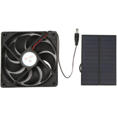 OEM Kit Ventilatore Con Pannello Solare Da Esterno In Silicio Monocristallino Per Roulotte, Camper, Servizi Igienici, Cucce Per Animali, 12v 3w OEM Kit Ventilatore Con Pannello Solare Da Esterno In Silicio Monocristallino Per Roulotte, Camper, Servizi Igienici, Cucce Per Animali, 12v 3w