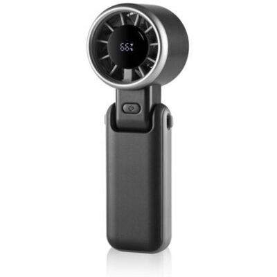 OEM Ventilatore Turbo Portatile Nero Ricaricabile Con 5 Velocità E Display A Led: Ideale Per Ufficio, Viaggi E Attività All'aperto. OEM Ventilatore Turbo Portatile Nero Ricaricabile Con 5 Velocità E Display A Led: Ideale Per Ufficio, Viaggi E Attività All'aperto.