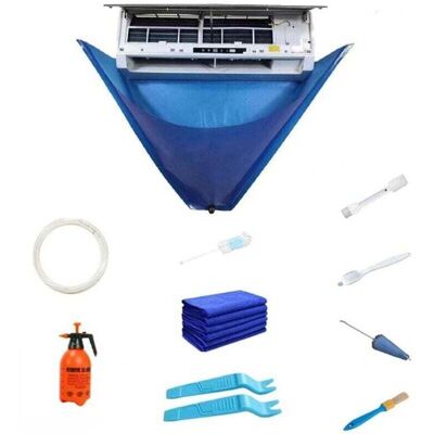 OEM Kit Di Pulizia Per Condizionatori - Kit Di Pulizia A Parete Di Alta Qualità - Sacchetto Di Servizio Per Condizionatori Con Tubo Dell'acqua Per Unità Mini Split OEM Kit Di Pulizia Per Condizionatori - Kit Di Pulizia A Parete Di Alta Qualità - Sacchetto Di Servizio Per Condizionatori Con Tubo Dell'acqua Per Unità Mini Split