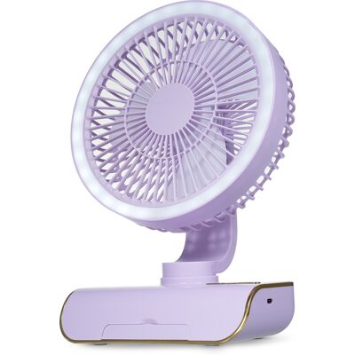 OEM Ventilatore Da Tavolo Multifunzione Ricaricabile Tramite Usb, Automatico, Con Illuminazione Ambientale, 5 Velocità, Telecomando E Base Utilizzabile Anche Come Supporto Per Cellulare. Colore Verde. OEM Ventilatore Da Tavolo Multifunzione Ricaricabile Tramite Usb, Automatico, Con Illuminazione Ambientale, 5 Velocità, Telecomando E Base Utilizzabile Anche Come Supporto Per Cellulare. Colore Verde.