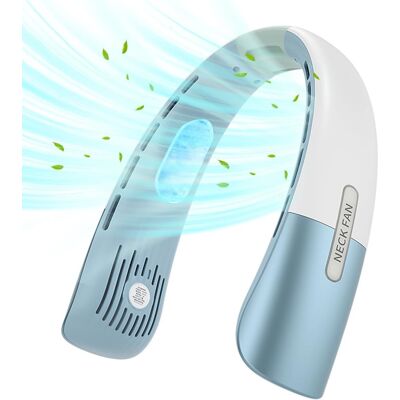 OEM Ventilateur Portable Pour Cou, Ventilateur Mains Libres, 5 Vitesses Réglables, Ventilateur Personnel Rechargeable Par Usb Avec Affichage Led, Design Casque Pour Femmes Et Hommes - Bleu OEM Ventilateur Portable Pour Cou, Ventilateur Mains Libres, 5 Vitesses Réglables, Ventilateur Personnel Rechargeable Par Usb Avec Affichage Led, Design Casque Pour Femmes Et Hommes - Bleu
