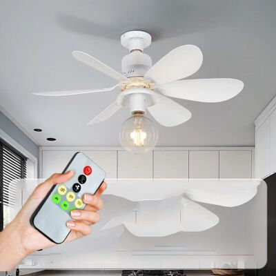 OEM Ventilatore Da Soffitto Silenzioso Da 52 Cm Con Telecomando, Tre Velocità Del Vento, Per Cucina, Camera Da Letto, Soggiorno, Bianco (senza Lampada) OEM Ventilatore Da Soffitto Silenzioso Da 52 Cm Con Telecomando, Tre Velocità Del Vento, Per Cucina, Camera Da Letto, Soggiorno, Bianco (senza Lampada)