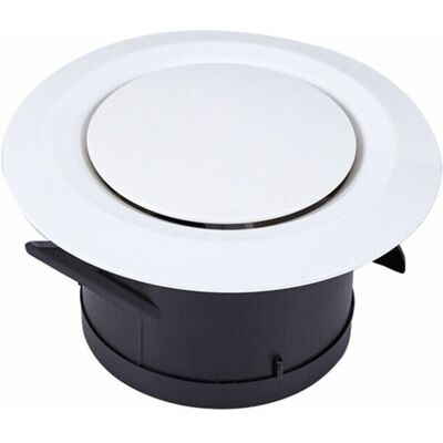OEM Bocchetta Di Immissione Ed Estrazione Aria Ø100, Sl.gt 3 Artigli Articolati - Griglia Di Ventilazione Rotonda In Plastica Regolabile - Ventilazione A Ventola OEM Bocchetta Di Immissione Ed Estrazione Aria Ø100, Sl.gt 3 Artigli Articolati - Griglia Di Ventilazione Rotonda In Plastica Regolabile - Ventilazione A Ventola