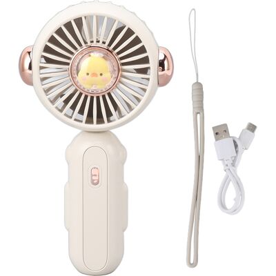 OEM Mini Ventilatore Pieghevole, Carino E Leggero, 900 Mah, Regolabile, Silenzioso, Portatile, Bianco OEM Mini Ventilatore Pieghevole, Carino E Leggero, 900 Mah, Regolabile, Silenzioso, Portatile, Bianco