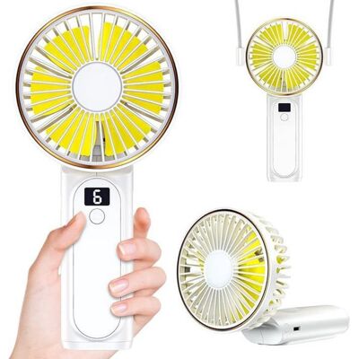 OEM Ventilatore Portatile - Mini Ventilatore Portatile - Ricaricabile - Con Funzione Power Bank - Regolazione A 6 Velocità - Mini Ventilatore Da Collo - Ventilatore Ricaricabile Tramite Usb - 65x50x170mm OEM Ventilatore Portatile - Mini Ventilatore Portatile - Ricaricabile - Con Funzione Power Bank - Regolazione A 6 Velocità - Mini Ventilatore Da Collo - Ventilatore Ricaricabile Tramite Usb - 65x50x170mm