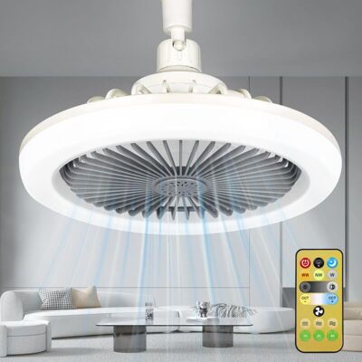 LIIYIELA Ventilatore Da Soffitto Silenzioso Da 30 W Con Luce Led Dimmerabile – Telecomando – 3 Velocità – Per Camera Da Letto, Soggiorno, Cucina LIIYIELA Ventilatore Da Soffitto Silenzioso Da 30 W Con Luce Led Dimmerabile – Telecomando – 3 Velocità – Per Camera Da Letto, Soggiorno, Cucina