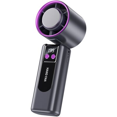 OEM Ventilatore Usb Ad Alta Velocità Con 199 Velocità E Display Digitale: Mini Ventilatore Portatile Turbo-force OEM Ventilatore Usb Ad Alta Velocità Con 199 Velocità E Display Digitale: Mini Ventilatore Portatile Turbo-force