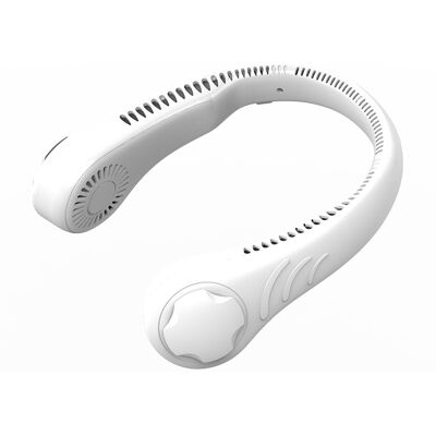 OEM Ventilatore Da Collo Portatile Senza Pale, Ricaricabile, 2022 - Consegna All'ingrosso Transfrontaliera - Bianco OEM Ventilatore Da Collo Portatile Senza Pale, Ricaricabile, 2022 - Consegna All'ingrosso Transfrontaliera - Bianco