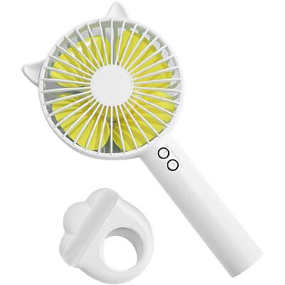 OEM Mini Ventilatore Portatile Ricaricabile, 3 Velocità Regolabili, Bassa Rumorosità, Luce D'Atmosfera Integrata, Lunga Durata Della Batteria, Colore Bianco. OEM Mini Ventilatore Portatile Ricaricabile, 3 Velocità Regolabili, Bassa Rumorosità, Luce D'Atmosfera Integrata, Lunga Durata Della Batteria, Colore Bianco.
