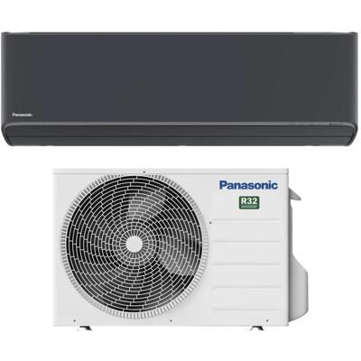 Panasonic Climatizzatore Etherea Dark 9000 Btu 2,50 Kw Raffreddamento Panasonic Climatizzatore Etherea Dark 9000 Btu 2,50 Kw Raffreddamento