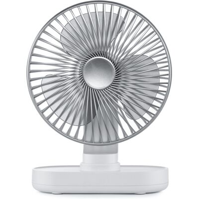 OEM Ventola Oscillante Silenziosa, 30 Db, Batteria Da 4000 Mah E Ventola Da Tavolo Usb, Volume D'Aria Elevato, Piccola Ventola Portatile A 4 Velocità, Adatta Per Ufficio, Casa Ed Esterno OEM Ventola Oscillante Silenziosa, 30 Db, Batteria Da 4000 Mah E Ventola Da Tavolo Usb, Volume D'Aria Elevato, Piccola Ventola Portatile A 4 Velocità, Adatta Per Ufficio, Casa Ed Esterno