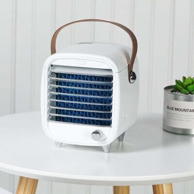 URSUS Mini Raffrescatore D'Aria, Ventilatore Per Condizionatore D'Aria Raffreddato Ad Acqua, Piccolo Ventilatore Portatile Da Tavolo Per Il Raffreddamento URSUS Mini Raffrescatore D'Aria, Ventilatore Per Condizionatore D'Aria Raffreddato Ad Acqua, Piccolo Ventilatore Portatile Da Tavolo Per Il Raffreddamento