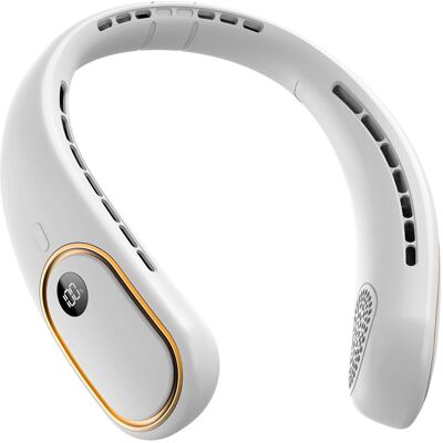 OEM Ventilatore Da Collo Usb Senza Pale, Silenzioso E Facile Da Usare, Che Non Aspira I Capelli. OEM Ventilatore Da Collo Usb Senza Pale, Silenzioso E Facile Da Usare, Che Non Aspira I Capelli.