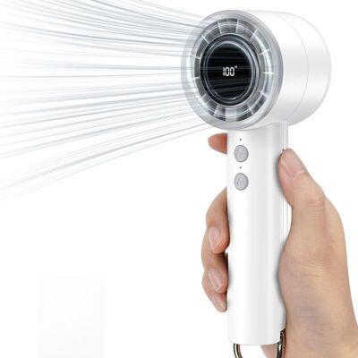 OEM Mini Ventilatore Portatile Usb Con Display A Led - 3000 Mah - Ventilatore Portatile Per Ufficio, Biblioteca, Viaggi - Bianco -crezuo OEM Mini Ventilatore Portatile Usb Con Display A Led - 3000 Mah - Ventilatore Portatile Per Ufficio, Biblioteca, Viaggi - Bianco -crezuo