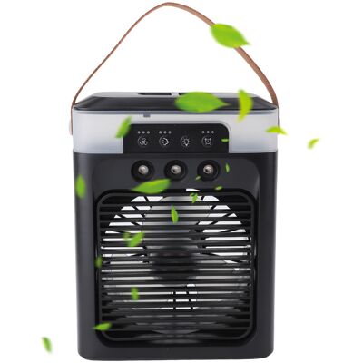 OEM Ventilatore Nebulizzatore Portatile Con Serbatoio Dell'acqua Da 400 Ml, Compatibile Usb, Ideale Per Ufficio O Camera Da Letto, Perfetto Per Aromaterapia E Raffreddamento Dell'aria. Colore Nero. OEM Ventilatore Nebulizzatore Portatile Con Serbatoio Dell'acqua Da 400 Ml, Compatibile Usb, Ideale Per Ufficio O Camera Da Letto, Perfetto Per Aromaterapia E Raffreddamento Dell'aria. Colore Nero.