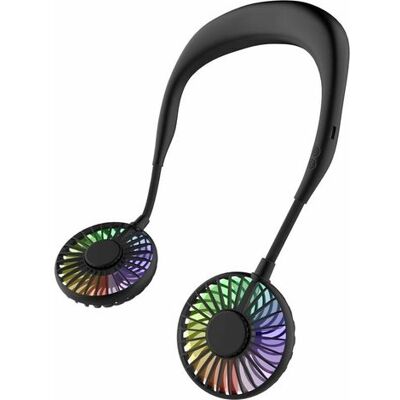 OEM Ventilatore Da Collo, Ventilatore Portatile, Mini Ventilatore Usb, Ventilatore Da Collo Portatile Ricaricabile, Raffreddatore D'Aria A Doppia Testa Con 3 Velocità Del Vento Per Campeggio All'aperto, U OEM Ventilatore Da Collo, Ventilatore Portatile, Mini Ventilatore Usb, Ventilatore Da Collo Portatile Ricaricabile, Raffreddatore D'Aria A Doppia Testa Con 3 Velocità Del Vento Per Campeggio All'aperto, U
