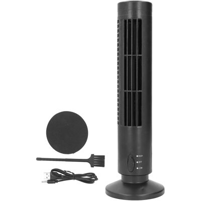 OEM Ventilatore A Torre Usb Senza Pale, 2 Velocità, Silenzioso, A Risparmio Energetico, Portatile, Per Casa E Ufficio, Nero. OEM Ventilatore A Torre Usb Senza Pale, 2 Velocità, Silenzioso, A Risparmio Energetico, Portatile, Per Casa E Ufficio, Nero.