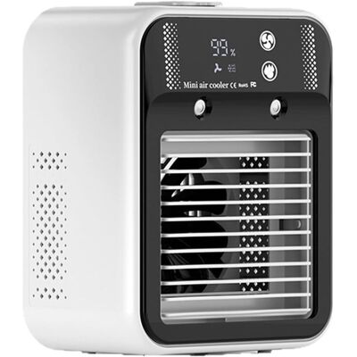 LIIYIELA Condizionatore D'Aria Per Auto, Mini Condizionatore D'Aria Ricaricabile Tramite Usb Con 2 Velocità, Mini Condizionatore D'Aria Portatile Silenzioso Con Serbatoio Dell'acqua Fredda Da 500 Ml Per Camera LIIYIELA Condizionatore D'Aria Per Auto, Mini Condizionatore D'Aria Ricaricabile Tramite Usb Con 2 Velocità, Mini Condizionatore D'Aria Portatile Silenzioso Con Serbatoio Dell'acqua Fredda Da 500 Ml Per Camera